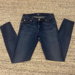 7 for All Mankind Womens Skinny Jeans Size 26